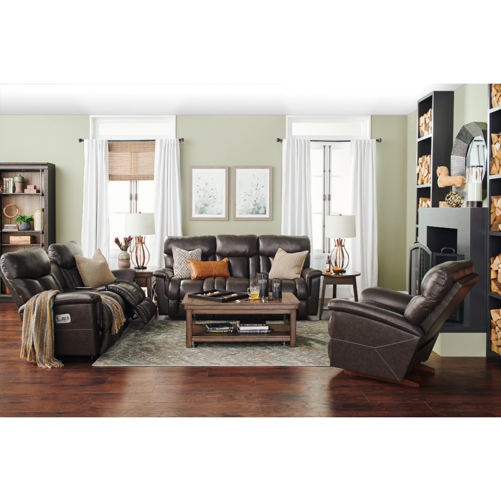 Lazy boy outlet triple reclining sofa